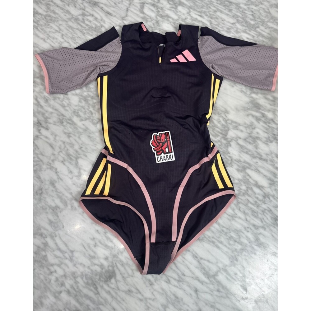 Adidas 2024 Pro Elite Team Speedsuit Running Leotard IN1186 Womens small NEW